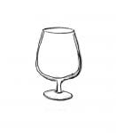 classic bar glassware snifter brandy