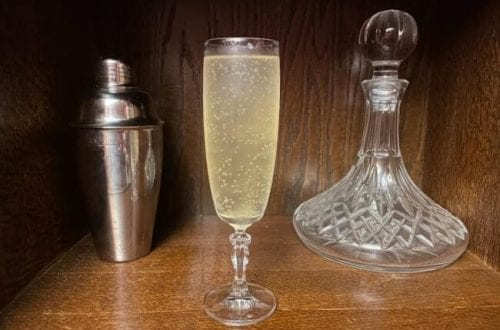 Classic Champagne Cocktail French 75 Recipe