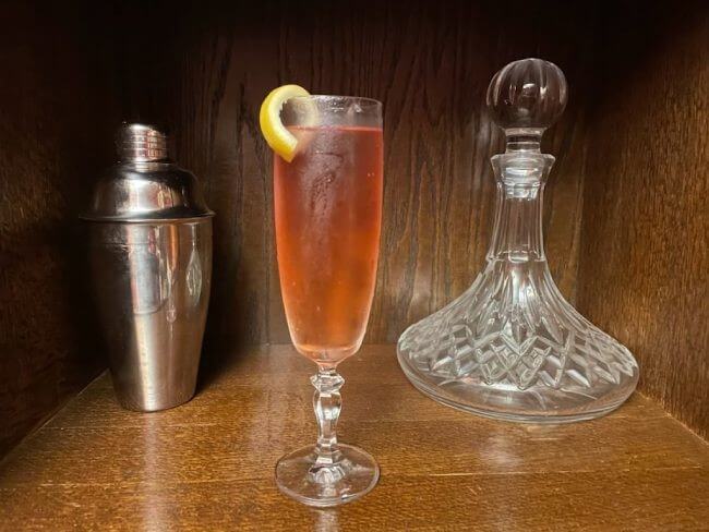 Classic Champagne Cocktail Kir Royale Recipe