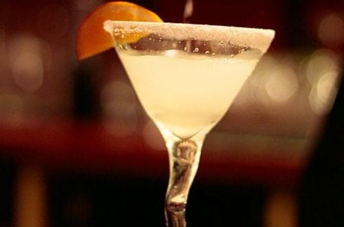 Classic Cocktails Lemon Drop Martini Bartending